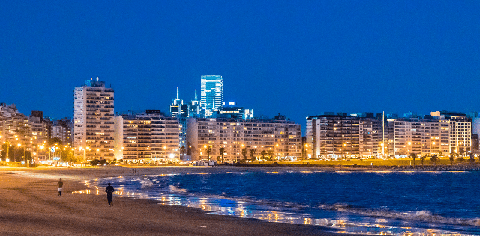 Paisaje urbano y costero de Uruguay